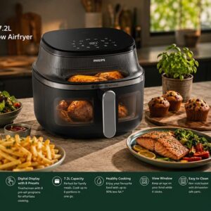 Philips 3000 Series 7.2l Digital Window Airfryer