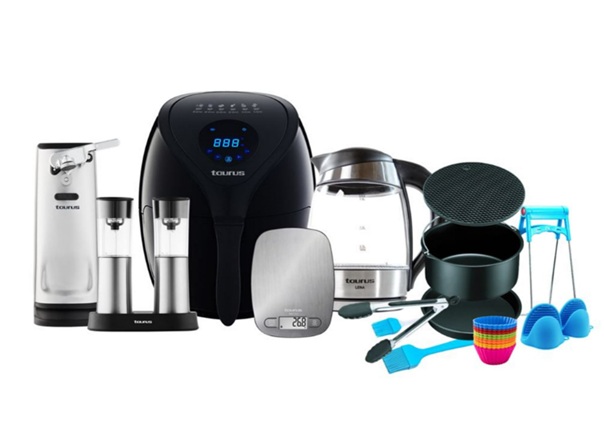 Taurus 6 Piece Kitchen Bundle with 3.6L Digital Air Fryer