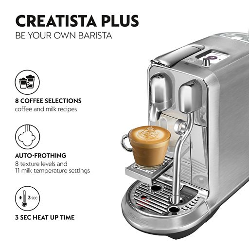 Nespresso Creatista Plus Coffee Machine - Image 2