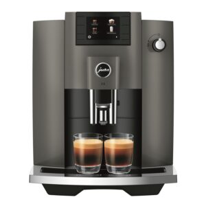 JURA E6 Dark Inox Automatic Coffee Machine