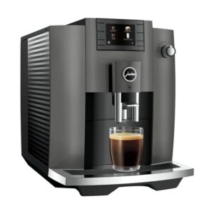 JURA E6 Dark Inox Automatic Coffee Machine